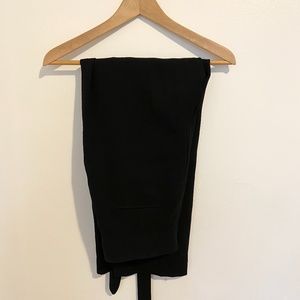 Aritzia Wilfred Tie-Front Pant Black